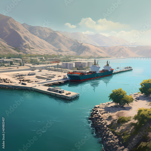Sea Port Container