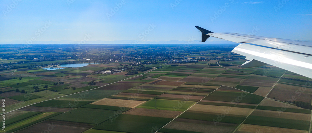view of airplane of Erding