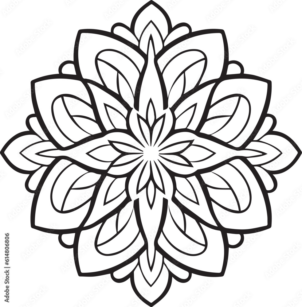 Mandala , colouring book for kids, Colouring Page Vector illustration Mandala , colouring book for kids, Colouring Page Vector illustration