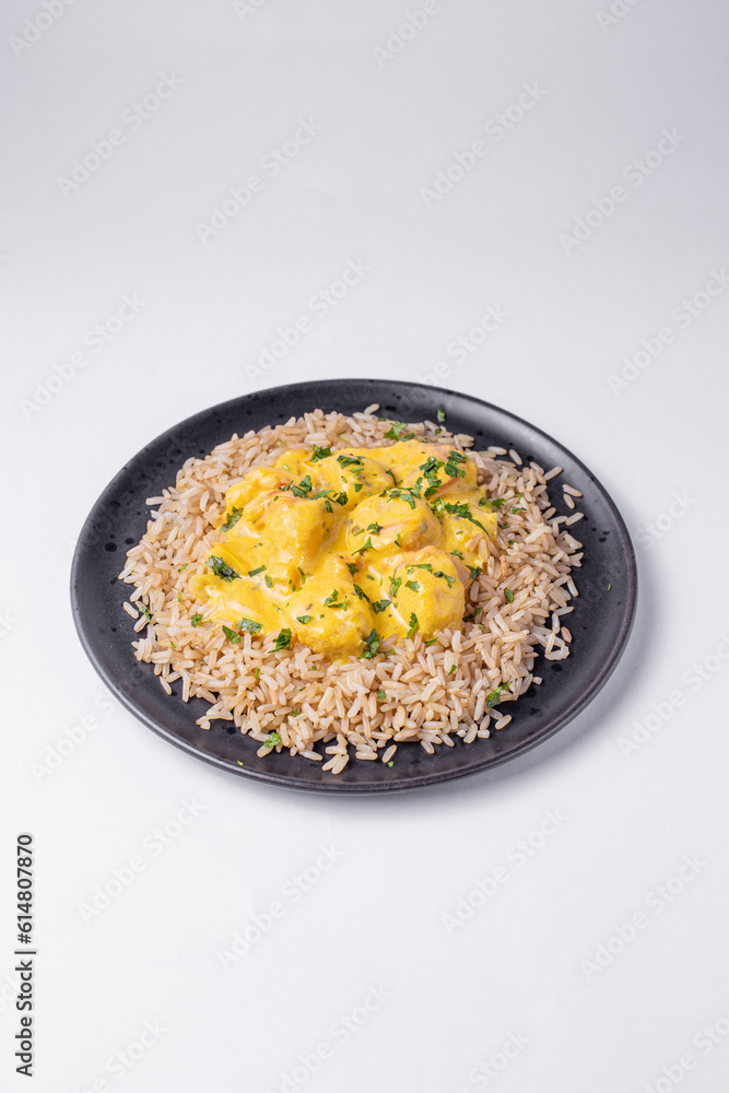 rice with chicken rice with chicken