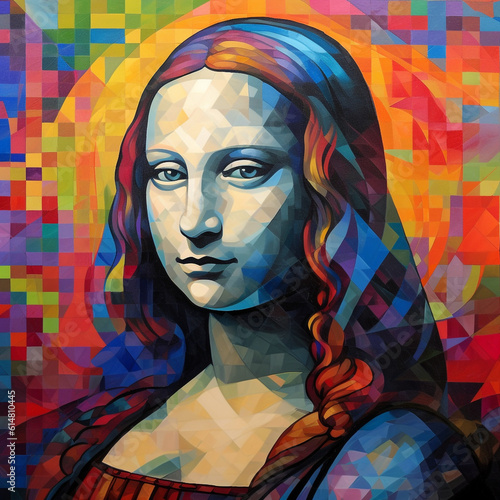 Mona Lisa mosaic