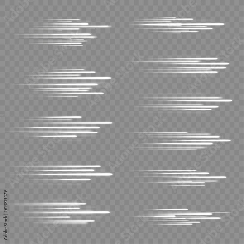 Fire comet flying. Vector comet with large dust. Falling Star. Glow light effect. Vector illustration isolated