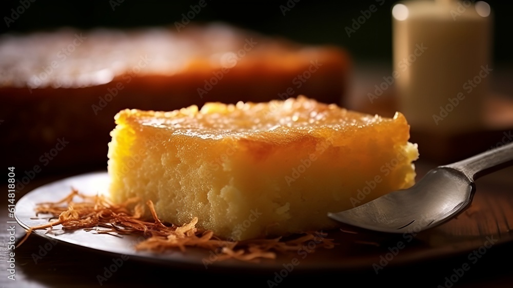 Cassava Cake: Moist and Sweet Fijian Delicacy