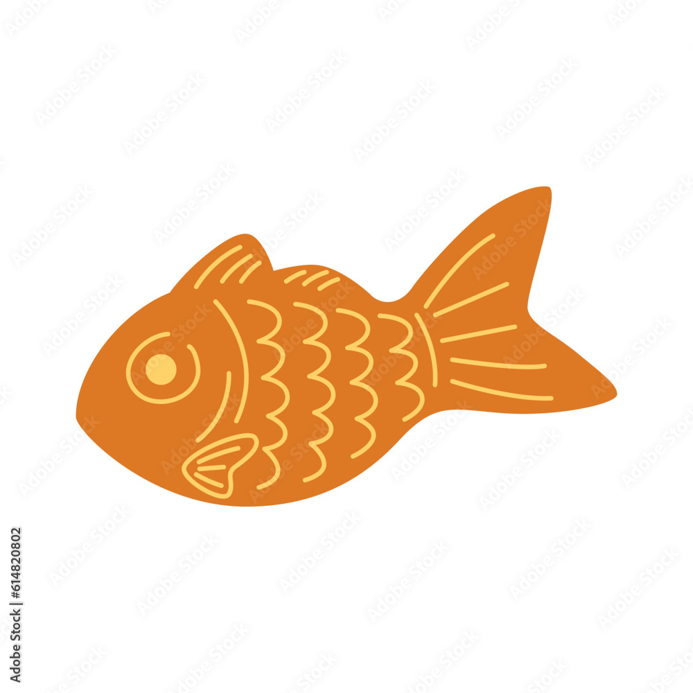 Dessert Fish shaped Cake Filled With Anko Sweet Red Bean Paste Taiyaki