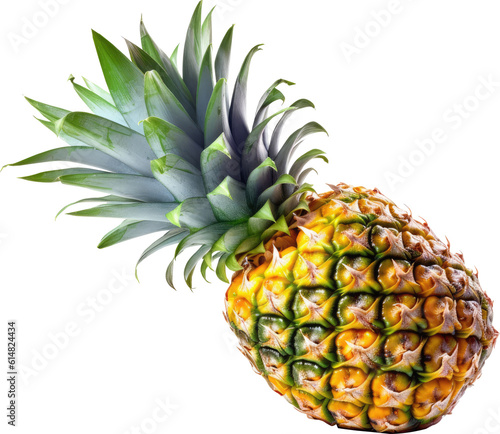 Pineapple Fruit, isolated on transparent background, PNG
