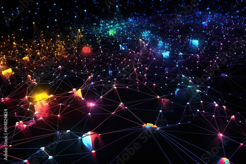 Neural network - made with Generative Ai