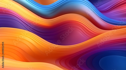 Abstract blurred grainy gradient background texture. Colorful digital grain soft