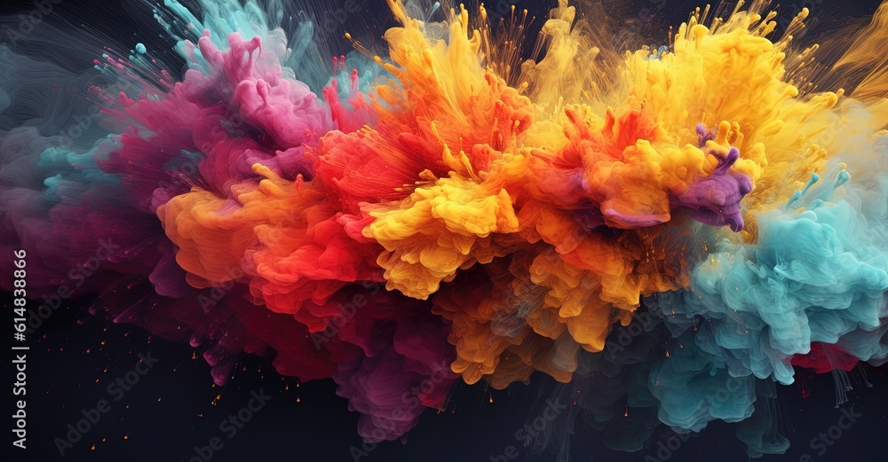 Vibrant Moving Colors: a Dynamic Display of Colorful Motion