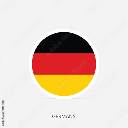 Free Download Germany round flag icon with shadow. - GFXLoad