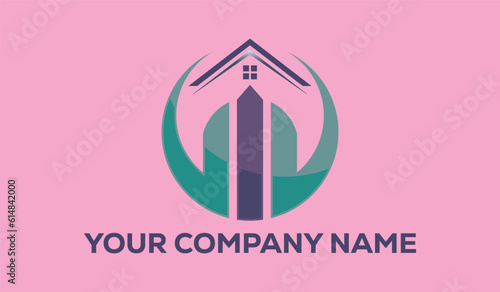 construction marketing logo design