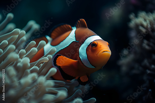 Clownfish in the Marine Realm. Generative AI