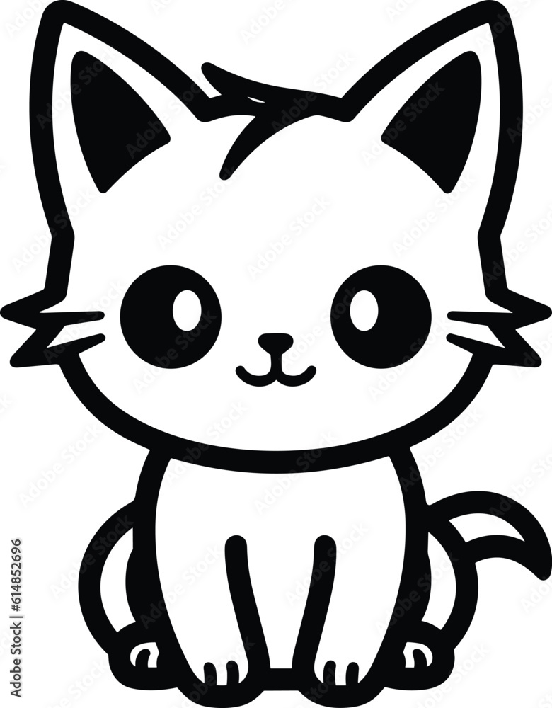 Cute Lovely cat Isolated Image Cute Lovely cat Isolated Image