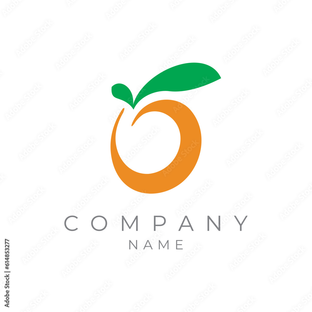 Orange Logo Design, Fruit logo, food logo, juice logo, leaf logo, organic logo design Orange Logo Design, Fruit logo, food logo, juice logo, leaf logo, organic logo design