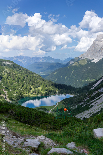 Seebensee lake in the mountains © Matthias