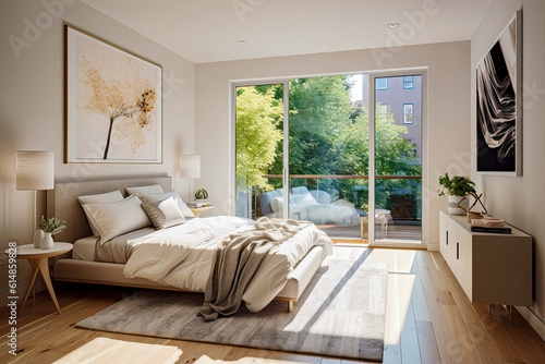 Luxury comfortable bedroom