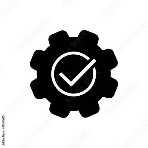 Production vector icon. Efficiency  illustration sign. Operational excellence logo. process symbol.