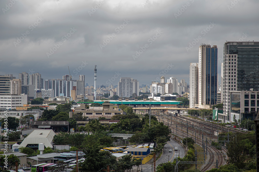 Fototapeta premium Zona Oeste da cidade de São Paulo, Brasil