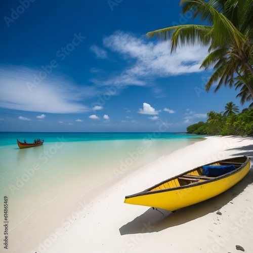 photo kayak on the beach