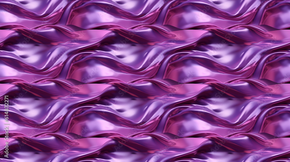 Obraz premium Seamless shiny foil pattern, created with AI Generative Technology