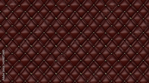 Seamless leather furniture pattern, created with AI Generative Technology