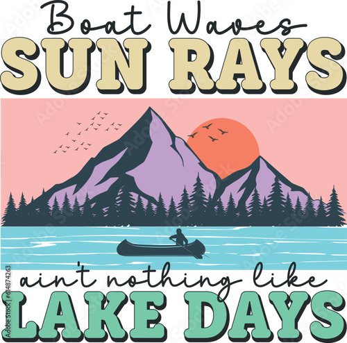 Lake Sublimation Designs Bundle