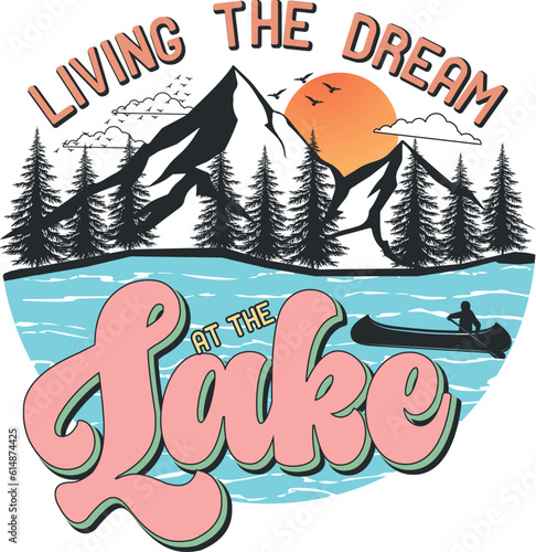 Lake Sublimation Designs Bundle