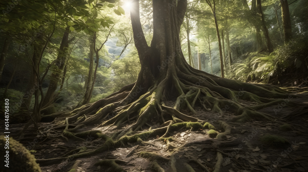 Fototapeta premium Beautiful Realistic Landscape