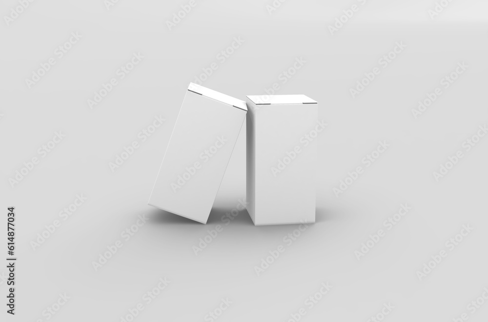 Small eye dropper box packaging mockup for eye drops advertising on transparent background. Small eye dropper box packaging mockup for eye drops advertising on transparent background.