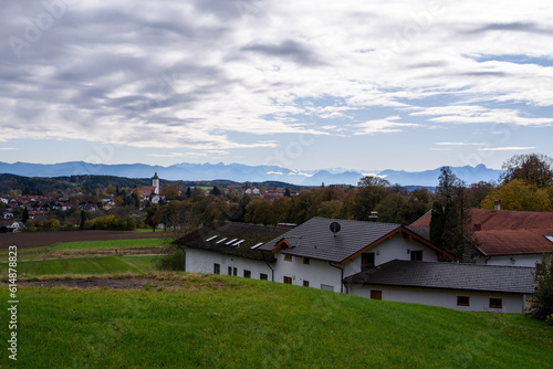 view of the town