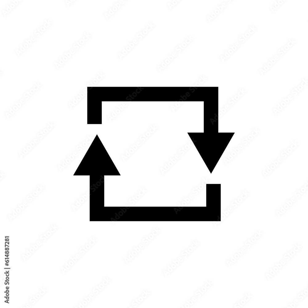 black solid arrows icon vector black solid arrows icon vector