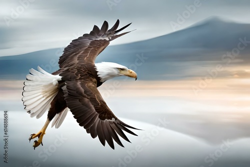 american bald eagle generated by AI technology  © zaroosh