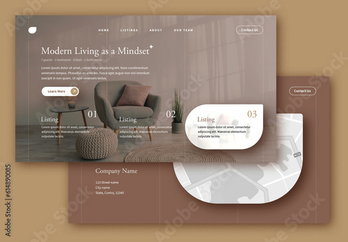 Classic and Rich Web Page Layout