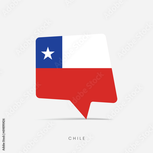 Free Download Chile flag bubble chat icon - GFXLoad