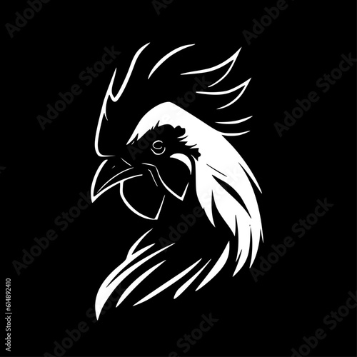 Rooster - High Quality Vector Logo - Vector illustration ideal for T-shirt graphic