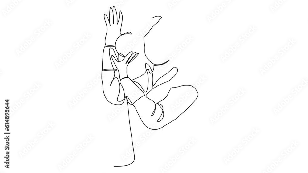 Animated self drawing of single continuous line draw for a Magician attraction. Magician concept illustration in simple linear style. Magician design concept animation. full length animation Animated self drawing of single continuous line draw for a Magician attraction. Magician concept illustration in simple linear style. Magician design concept animation. full length animation
