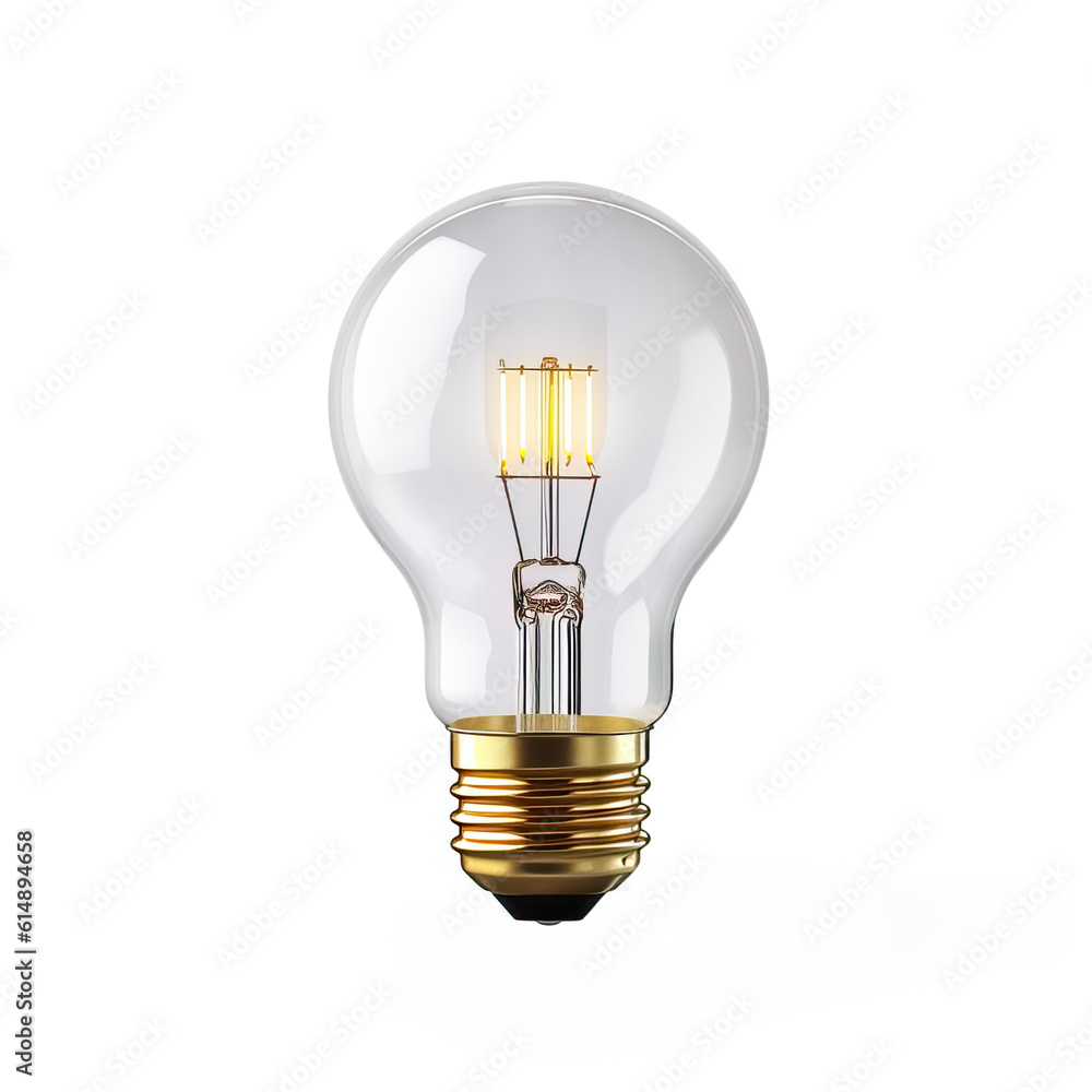 light bulb isolated on white light bulb isolated on white