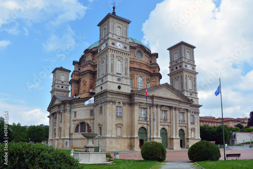 Vicoforte, Piedmont, Italy - The Sanctuary of Vicoforte (also known as Santuario Regina Montis Regalis)