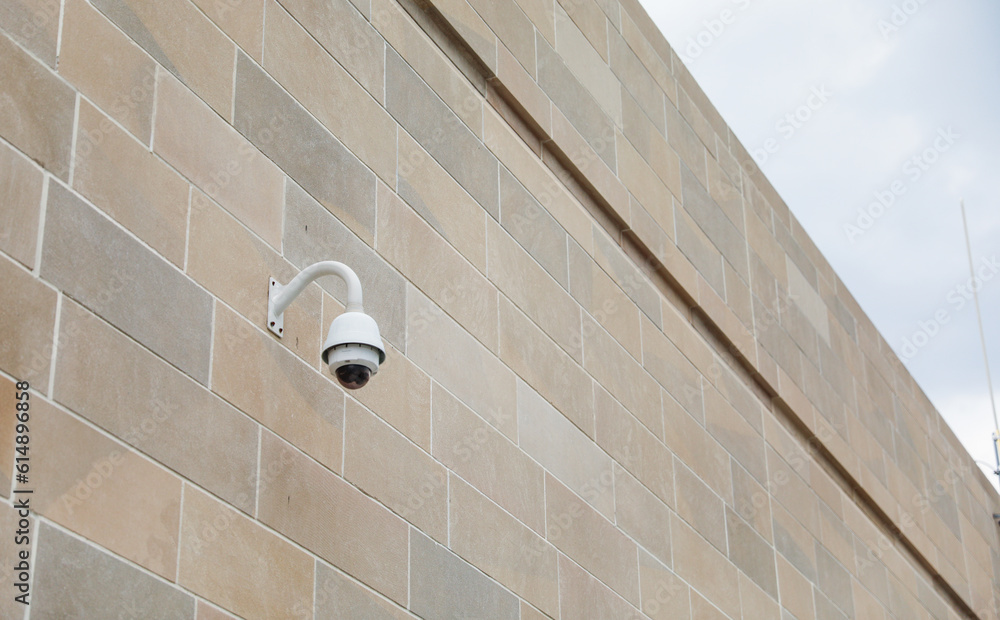 surveillance and public safety, the security camera captures the