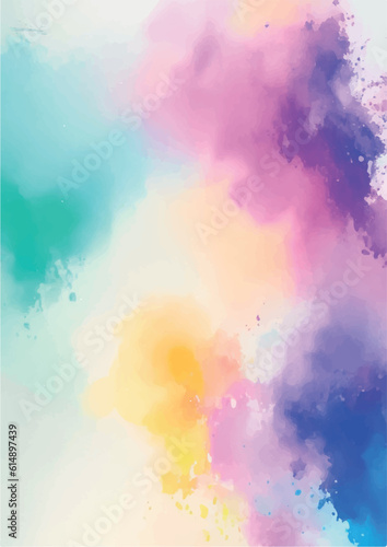 vector watercolor paint background, sore background with faint tones