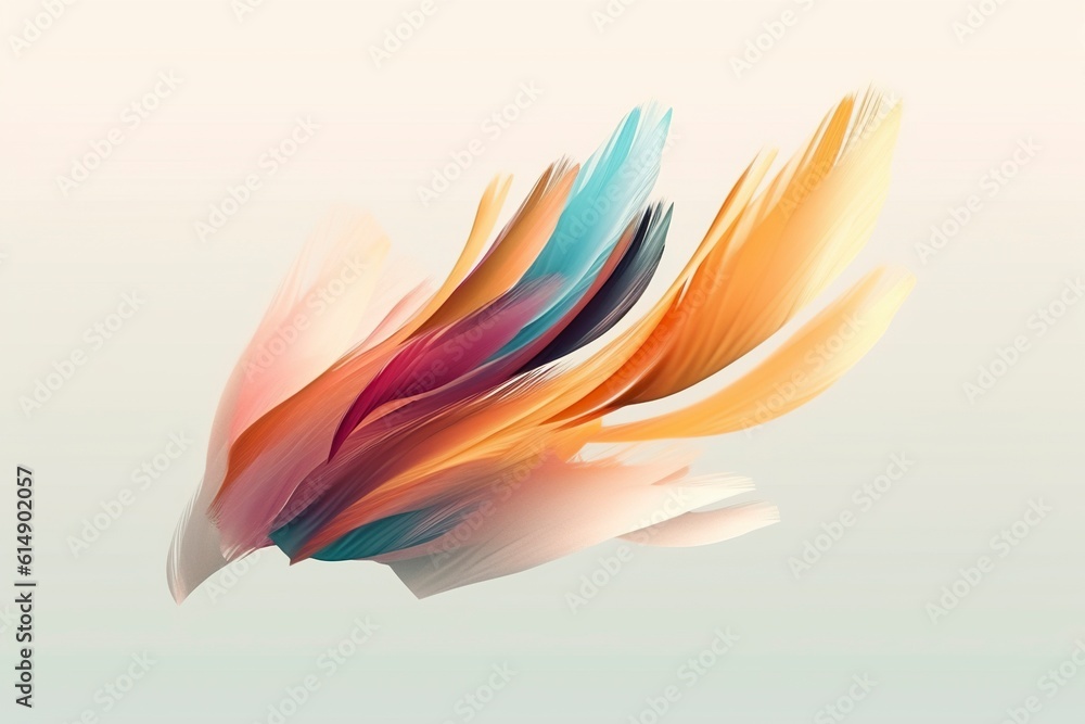 An artistic and creative background featuring a torn texture and soft pastel colors An artistic and creative background featuring a torn texture and soft pastel colors