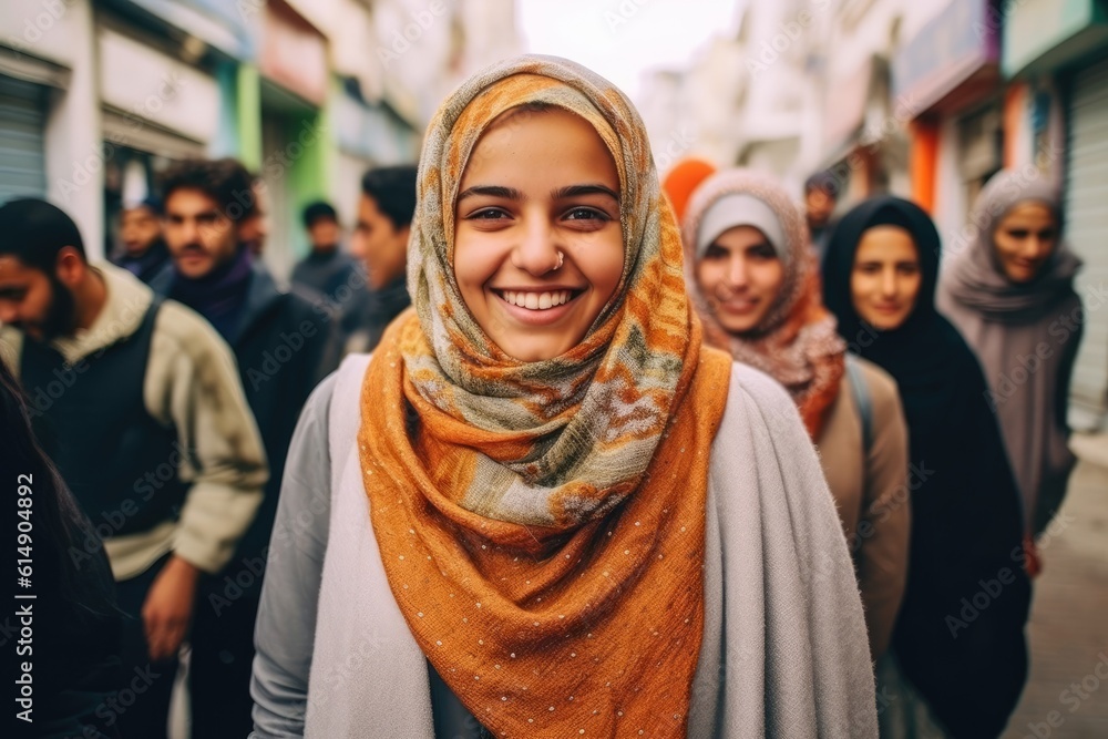 pretty, beautiful, very attractive middle eastern young woman looking at the camera posing at an Arab city market. pretty, beautiful, very attractive middle eastern young woman looking at the camera posing at an Arab city market.
