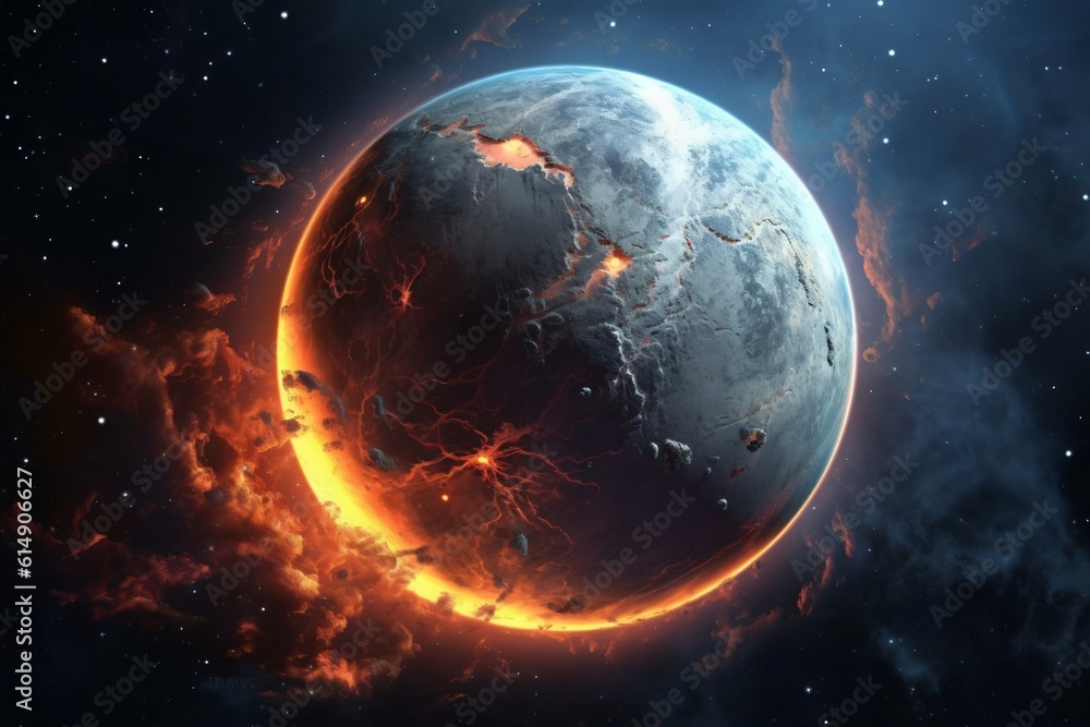 Planet in the universe Planet in the universe