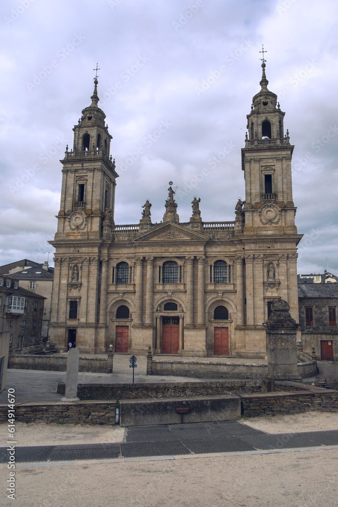 Lugo cathedral in Galicia, Spain
