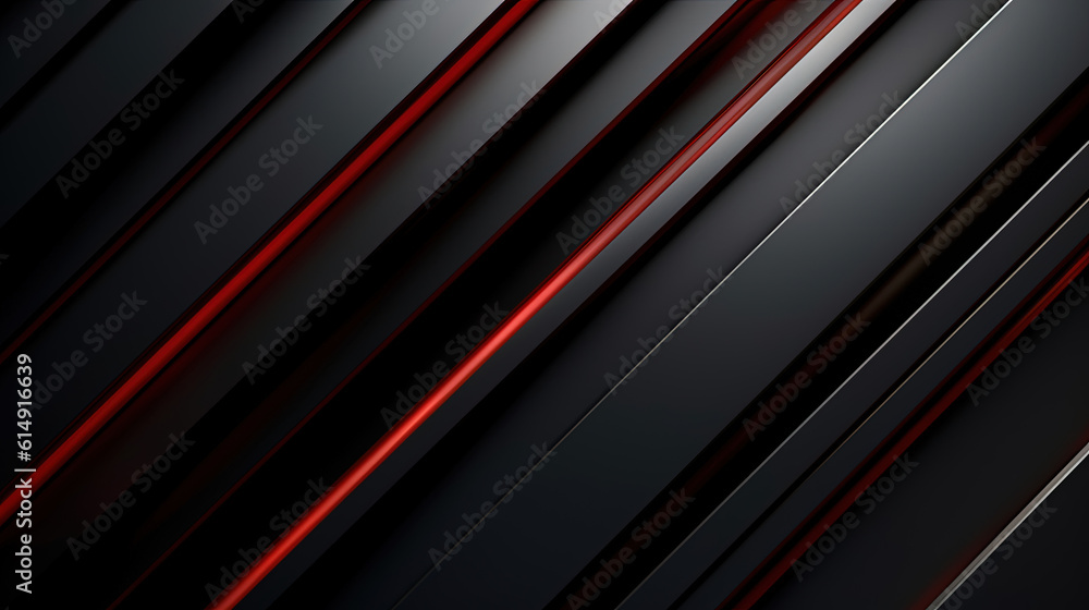 Abstract black background with a red striped background Abstract black background with a red striped background