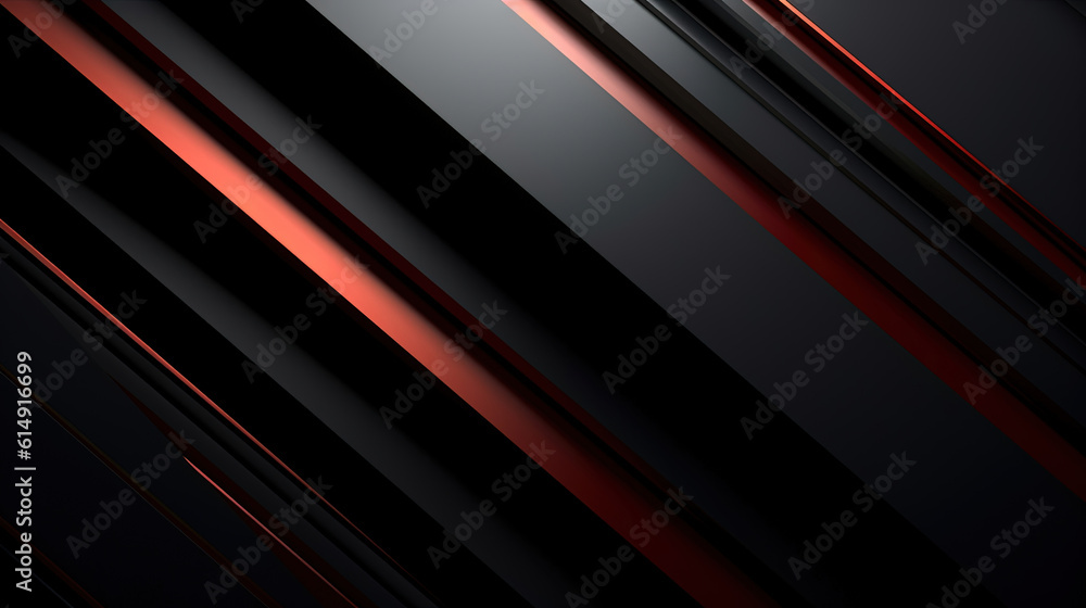Abstract black background with a red striped background Abstract black background with a red striped background