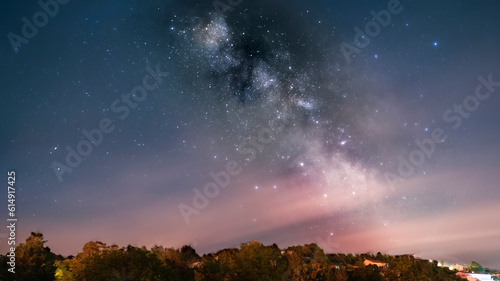 Summer Galaxy in valensole, France