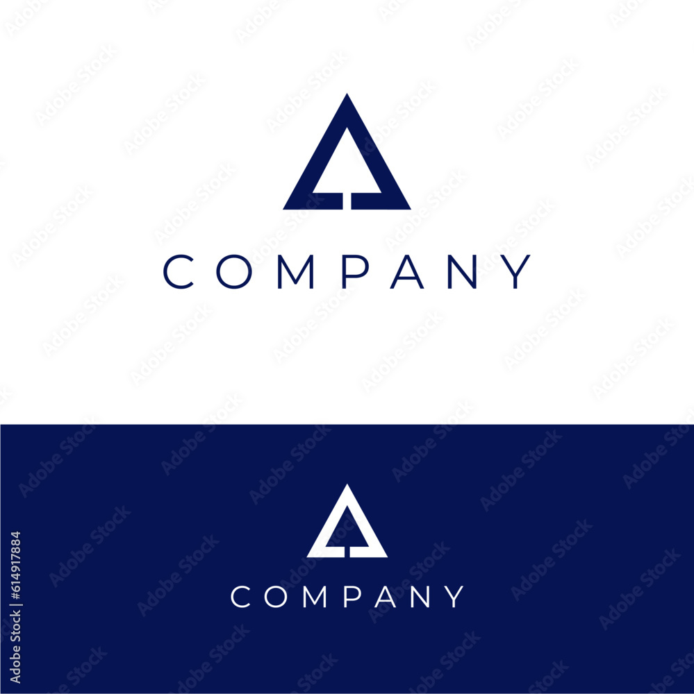 Triangle Logo Design, Aero Logo Design, Construction logo design ...