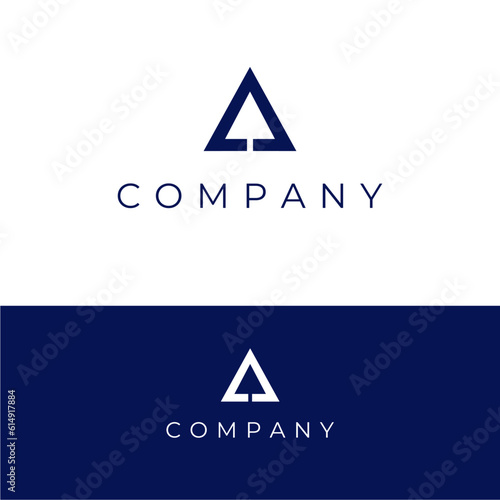 Triangle Logo Design, Aero Logo Design, Construction logo design, Innovative logo design