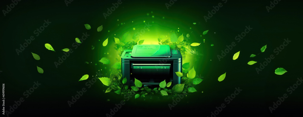 office or professional go green scanner or printer for eco concepts and ...