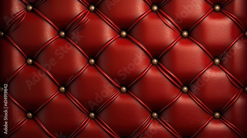 Luxury buttoned red leather backgrounds